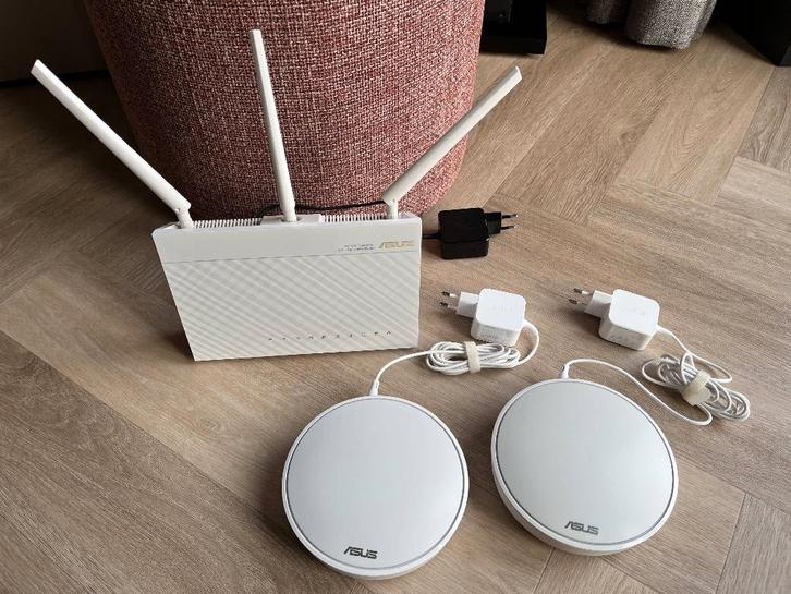 ASUS Wireless Router + Access Points, Computers en Software, Routers en Modems, Gebruikt, Router, Ophalen