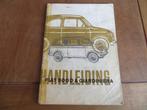 NL instructieboek Fiat 500 D, Fiat 500 Giardiniera 1967, Verzenden