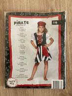 Piraten verkleed set voor meisje maat 116, Meisje, Ophalen of Verzenden, Zo goed als nieuw