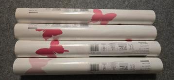 Behang met vlinderpatroon 4 rol - gratis beschikbaar voor biedingen