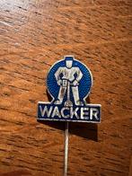 Wacker Speldje / Pin - Bouwvakker, Ophalen of Verzenden, Gebruikt, Overige onderwerpen, Speldje of Pin