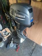 Yamaha 15 pk 4 takt buitenboordmotor, Watersport en Boten, Buiten- en Binnenboordmotoren, Ophalen, 10 tot 30 pk, Gebruikt, Elektrische start