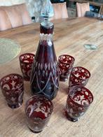 Mooi glazen set, Verzamelen, Ophalen, Gebruikt, Overige typen