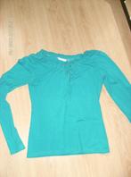 leuk groen shirt, Ophalen of Verzenden, Zo goed als nieuw, Korte mouw, Maat 36 (S)