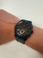 Fossil Horloge, Sieraden, Tassen en Uiterlijk, Horloges | Heren, Overige merken, Leer, Staal, Ophalen of Verzenden