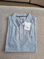 Gant Slim Subtle Shield Embroidery Piqué Uni Polo in kleur G, Maat 52/54 (L), GANT, Nieuw, Ophalen of Verzenden