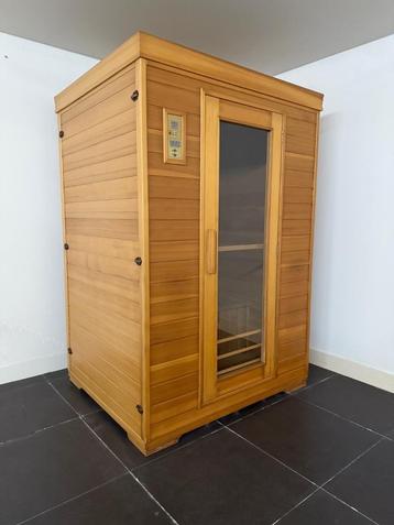 Infrarood sauna, demontabel, 2-3 persoons, 130x110x194cm beschikbaar voor biedingen