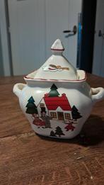 Mason's Christmas Village Suikerpot, Huis en Inrichting, Keuken | Servies, Overige typen, Ophalen of Verzenden, Zo goed als nieuw