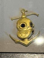 Marine Genie Duiker Embleem, Verzamelen, Militaria | Algemeen, Ophalen of Verzenden, Marine, Nederland, Embleem of Badge
