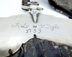 Grote zilveren tasbeugel, Jan Rienstra, Sneek, 1799, Antiek en Kunst, Verzenden, Zilver