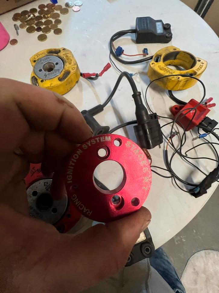 Race Ontsteking Minarelli - Compleet!, Fietsen en Brommers, Brommeronderdelen | Scooters, Gebruikt, Ophalen of Verzenden