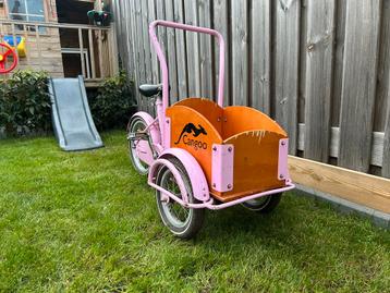 Bakfiets kind CANGOO roze beschikbaar voor biedingen