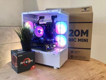 RGB GamePC - Ryzen 7 - 16 Gb - GTX1070 - 1.2 Tb - Windows 11 beschikbaar voor biedingen