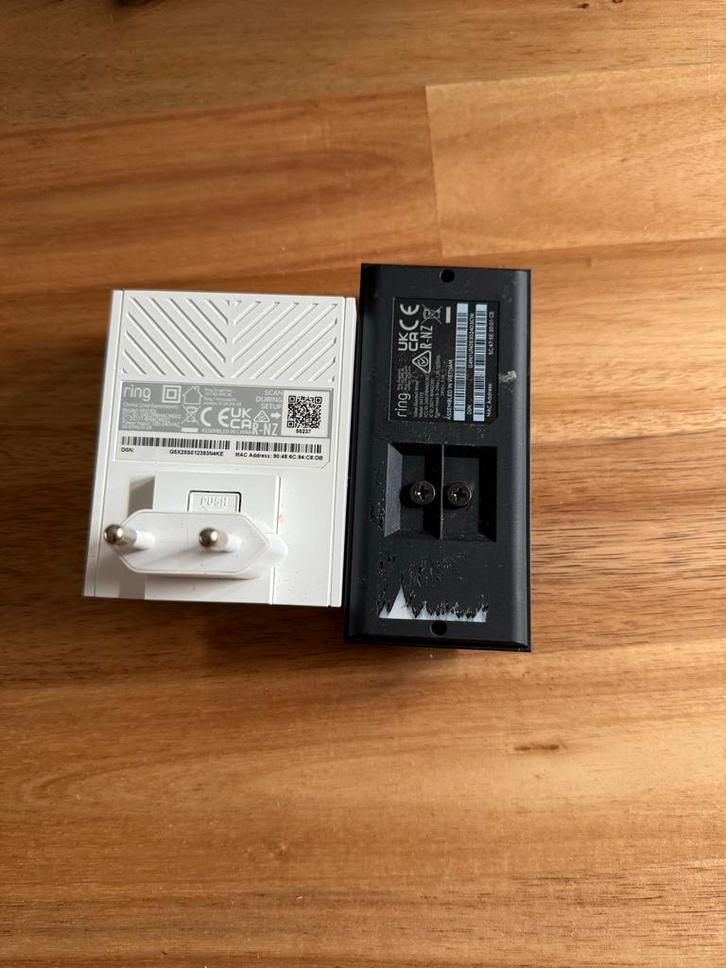 Ring Video Deurbel Bedraad + Chime, Doe-het-zelf en Verbouw, Alarmsystemen, Gebruikt, Compleet systeem, Beweging, Ophalen of Verzenden