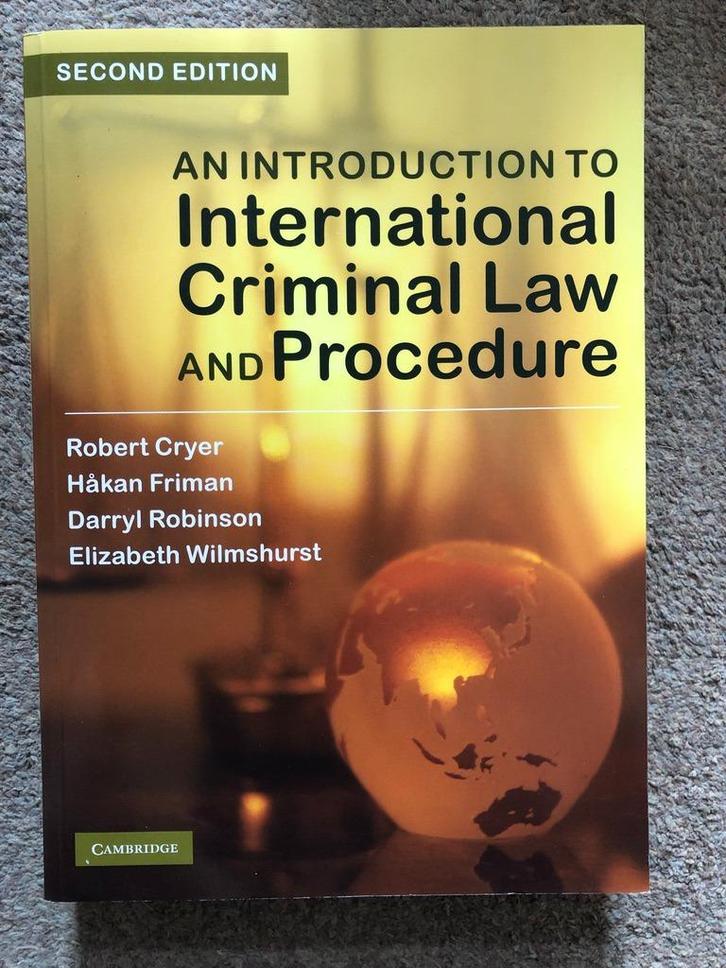 An Introduction to International Criminal Law and Procedure, Boeken, Studieboeken en Cursussen, Nieuw, WO, Beta, Ophalen of Verzenden