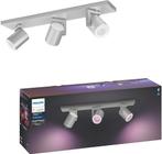 Philips Hue GU10 Argenta White Color Ambiance Opbouwspot 3, Ophalen of Verzenden, Nieuw, Metaal of Aluminium