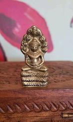 Oude/Koperen?/Messing?/Naga/Boeddha, Ophalen of Verzenden