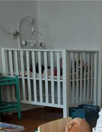 Baby box wit te koop, Ophalen, Zo goed als nieuw, Rechthoekig, In hoogte verstelbaar