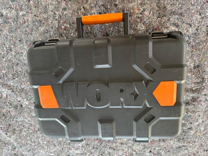 Worx Deltaschuurmachine + Schuurpapier, Doe-het-zelf en Verbouw, Gereedschap | Schuurmachines, Zo goed als nieuw, Overige typen