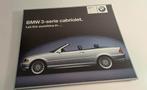 BMW E46 Cabrio brochure presentatiemap, Ophalen of Verzenden, Gelezen, BMW