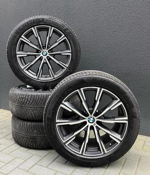 20 INCH BMW 740M ORIGINEEL X5 G05 X6 G06 M740 WINTER, Auto-onderdelen, Banden en Velgen, Banden en Velgen, Winterbanden, 20 inch