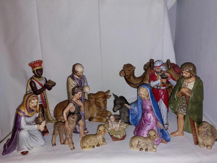 Goebel kerststal kerstgroep ontwerp Frobek met kameel, Diversen, Kerst, Zo goed als nieuw, Ophalen