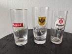 Te koop: 3 oude Bierglazen van Brand bier, Ophalen of Verzenden, Zo goed als nieuw, Glas of Glazen, Brand
