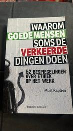 Waarom goede mensen soms de verkeerde dingen doen, Sociale psychologie, Ophalen of Verzenden, Zo goed als nieuw, Muel Kaptein