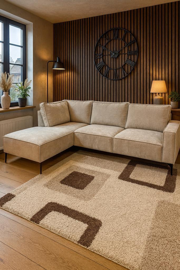 Hoekbank Albon 260x205 Direct/Leverbaar/Enschede E-7181, Huis en Inrichting, Banken | Bankstellen, Nieuw, Hoekbank, Vierpersoons of meer