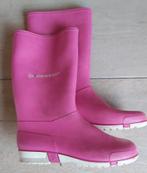 Dunlop regenlaarzen, maat 34, roze, Gebruikt, Meisje, Ophalen of Verzenden, Laarzen