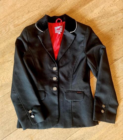 Dresuur Jasje Red Horse - Maat 152, Dieren en Toebehoren, Paardrijkleding, Zo goed als nieuw, Bovenkleding, Dressuur, Ophalen of Verzenden