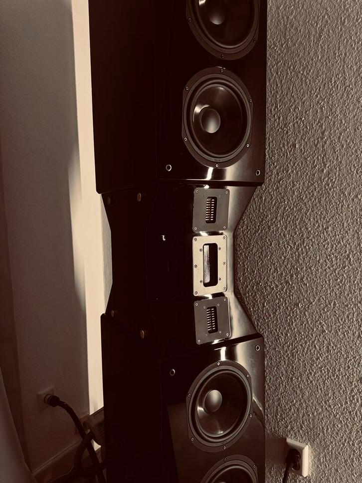 Aurum Cantus Genesis Highend Reference Loudspeaker Mundorf, Audio, Tv en Foto, Luidsprekers, Zo goed als nieuw, Front, Rear of Stereo speakers