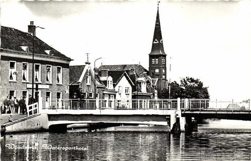 Woudsend, Watersporthotel - brug - ongelopen, Verzamelen, Ansichtkaarten | Nederland, Ongelopen, Utrecht, 1920 tot 1940, Verzenden