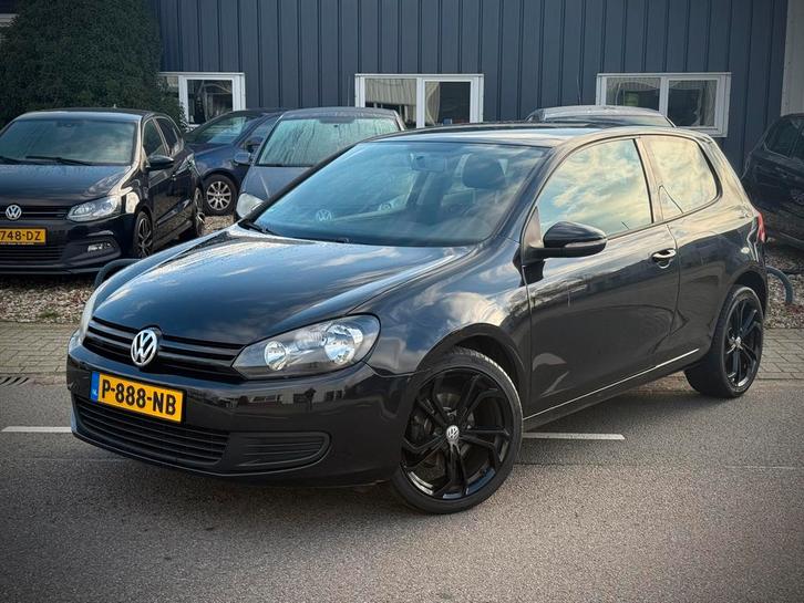 Volkswagen Golf 1.4 16V 59KW 5D 2009 Zwart, Sport uitvoering, Auto's, Volkswagen, Bedrijf, Golf, Benzine, B, Hatchback, Handgeschakeld