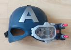 Marvel Captain America masker met verlichting & schietgeweer, Kinderen en Baby's, Speelgoed | Actiefiguren, Zo goed als nieuw