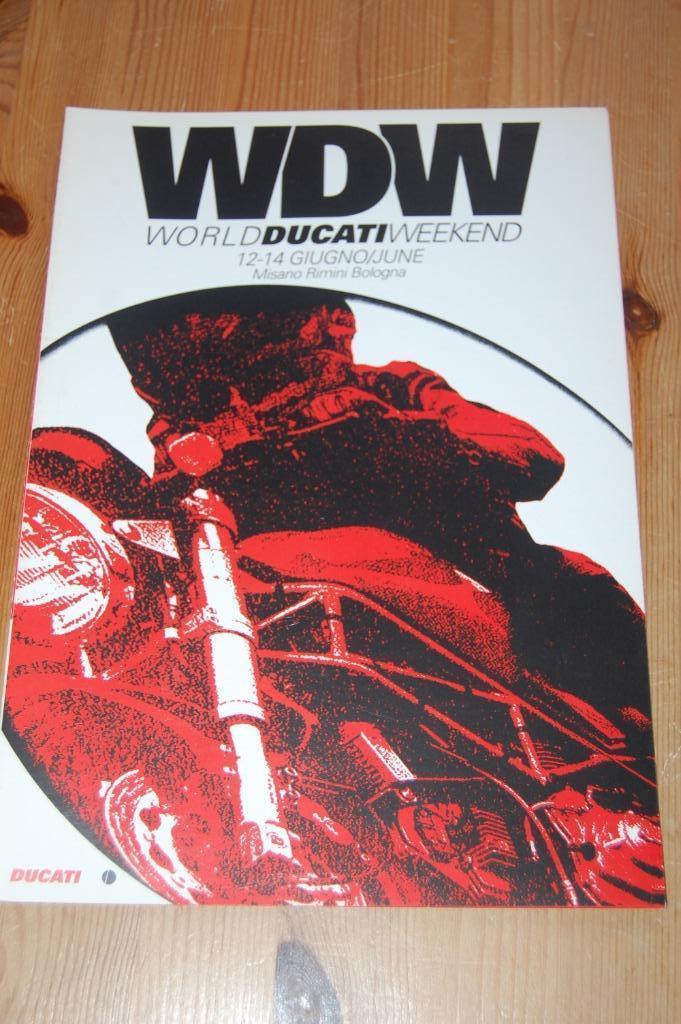 Ducati World weekend Rimini Bologna 12-14 juni 1998, Motoren, Handleidingen en Instructieboekjes, Ducati, Verzenden