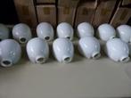vintage old stock lampenschermen opaal mid century stukprijs, Ophalen, Vintage, Nieuw, Glas