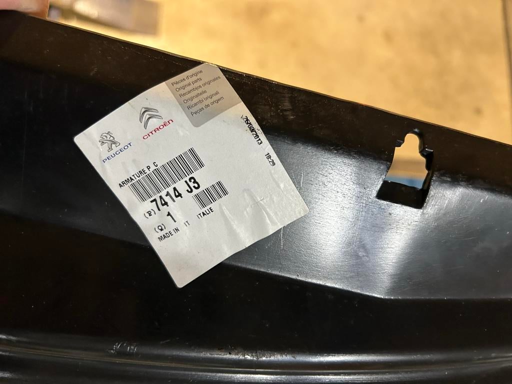 Originele Peugeot 406 Coupe Binnenbumper - 7414.J3, Auto-onderdelen, Ophalen, Gebruikt, Voor, Bumper