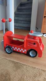 Houten loopauto - Vilac brandweerwagen, Ophalen, Zo goed als nieuw