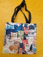 Nieuwe tote-bag POEZEN katten, Ophalen of Verzenden, Nieuw, Overige kleuren, Shopper