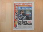 Suske en Wiske – krant - Het Nieuwsblad - 2010, W. Vandersteen, Eén stripboek, Nieuw, Ophalen of Verzenden