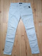 Replay anbass stretch maat 33-34, Ophalen of Verzenden, Zo goed als nieuw, Maat 48/50 (M), Blauw