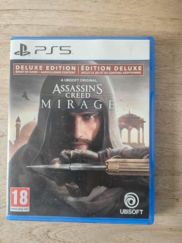 Assasins creed mirage deluxe PS5 NL versie  beschikbaar voor biedingen