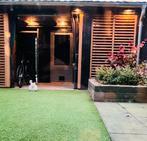 3 Verstelbare Douglas shutters met montageframe, Ophalen, Minder dan 3 meter, Hout, 1 tot 2 meter