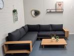 Hele nette loungeset z.g.a.n met tafel en afdekhoes 245x245, Ophalen, ., Bank, Zo goed als nieuw
