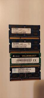 4x DDR3 Laptop RAM, Computers en Software, RAM geheugen, Ophalen, Gebruikt, DDR3, Laptop
