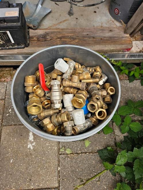Mix messing koppelingen 10 tot 28 mm, Doe-het-zelf en Verbouw, Sanitair, Nieuw, Overige typen, Ophalen of Verzenden