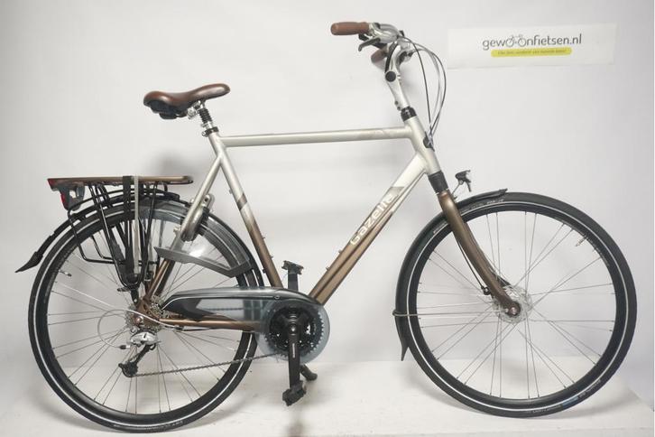 Refurbished Gazelle Medeo Excellent 65cm - Herenfiets, Fietsen en Brommers, Fietsen | Heren | Sportfietsen en Toerfietsen, Zo goed als nieuw