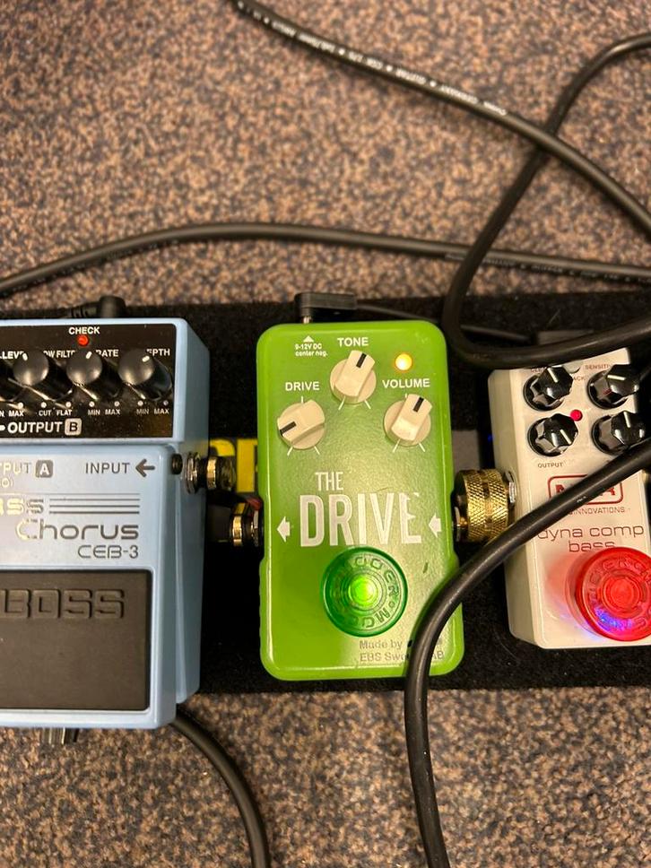 EBS the drive, Muziek en Instrumenten, Effecten, Gebruikt, Distortion, Overdrive of Fuzz, Verzenden