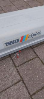 Thule dakkoffer ski koffer inc dakdragers.., Ophalen of Verzenden, Gebruikt